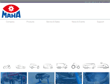 Tablet Screenshot of maha-usa.com
